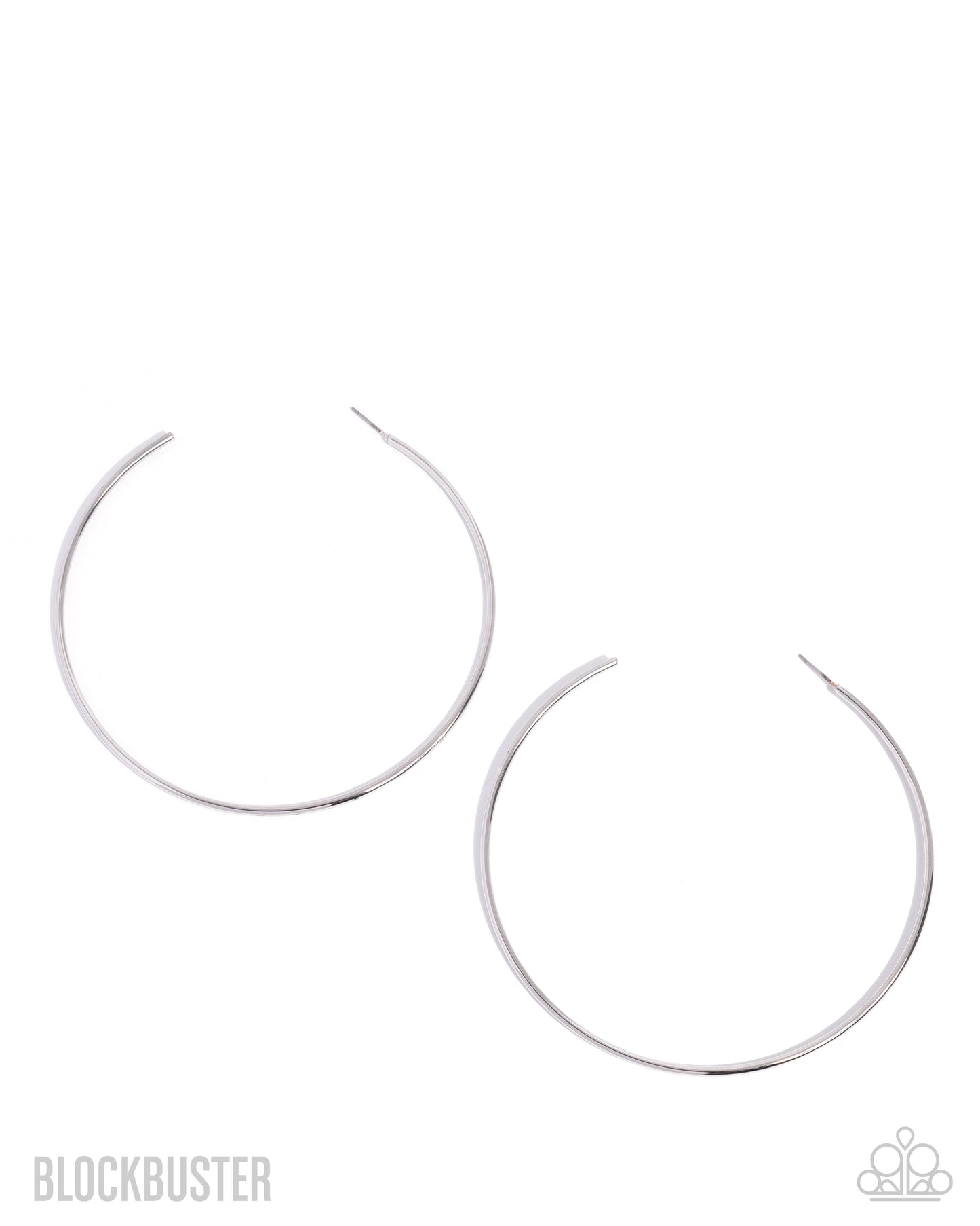 Paparazzi Accessories: Colossal Couture - Silver Earrings