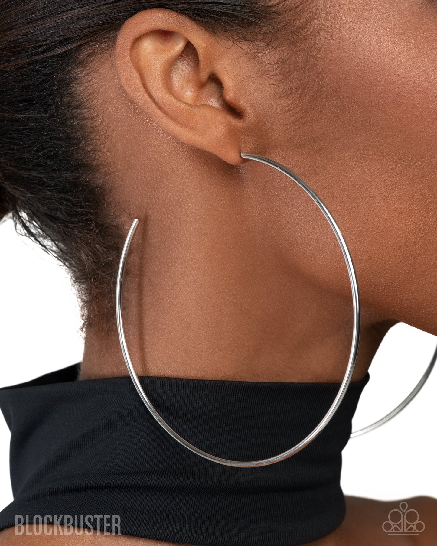 Paparazzi Accessories: Colossal Couture - Silver Earrings