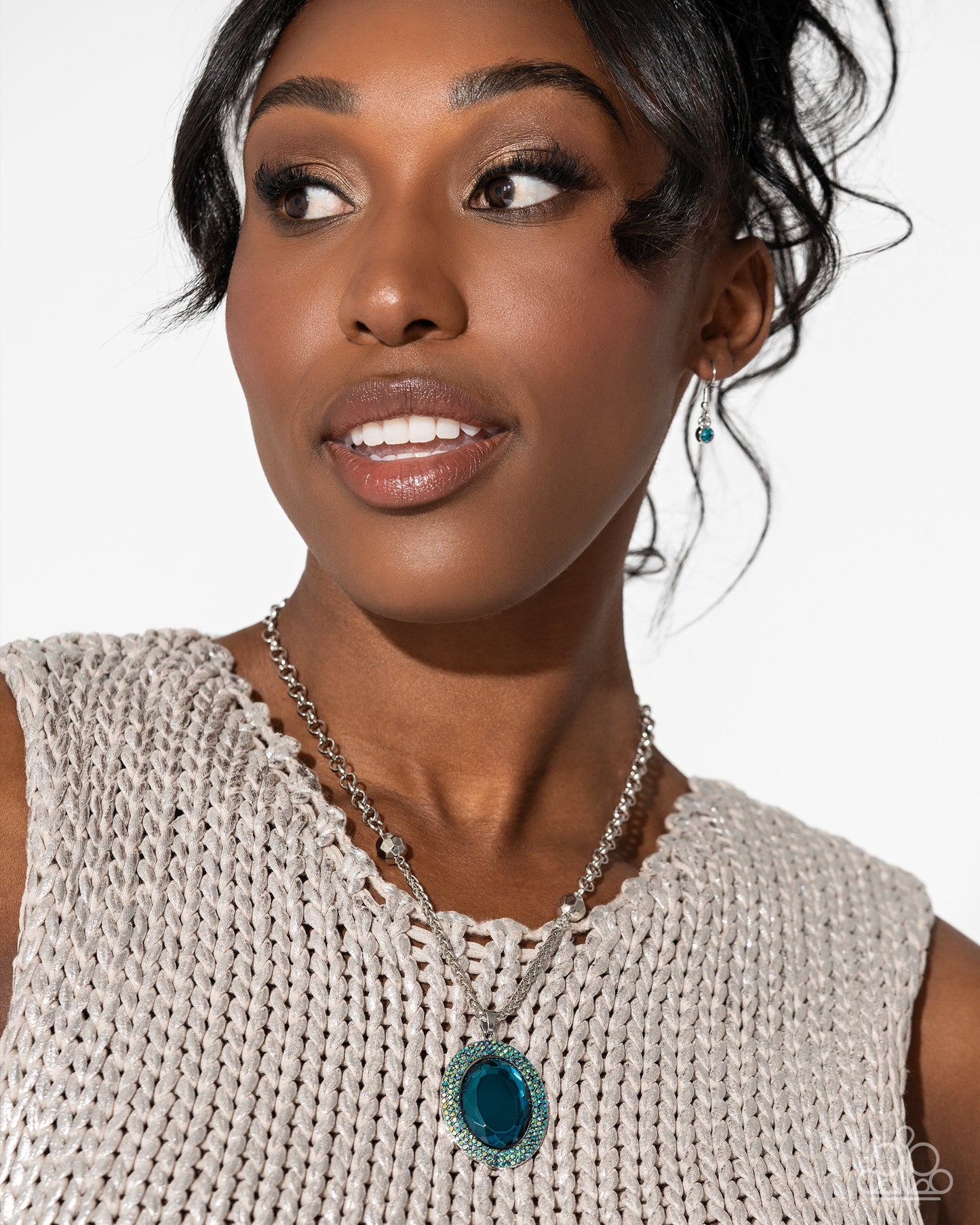 Paparazzi Accessories: Manufactured Majesty - Blue Necklace