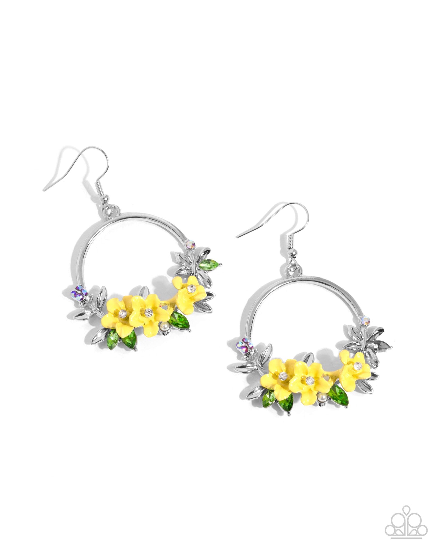 Paparazzi Accessories: Fairy Freestyle - Yellow Earrings