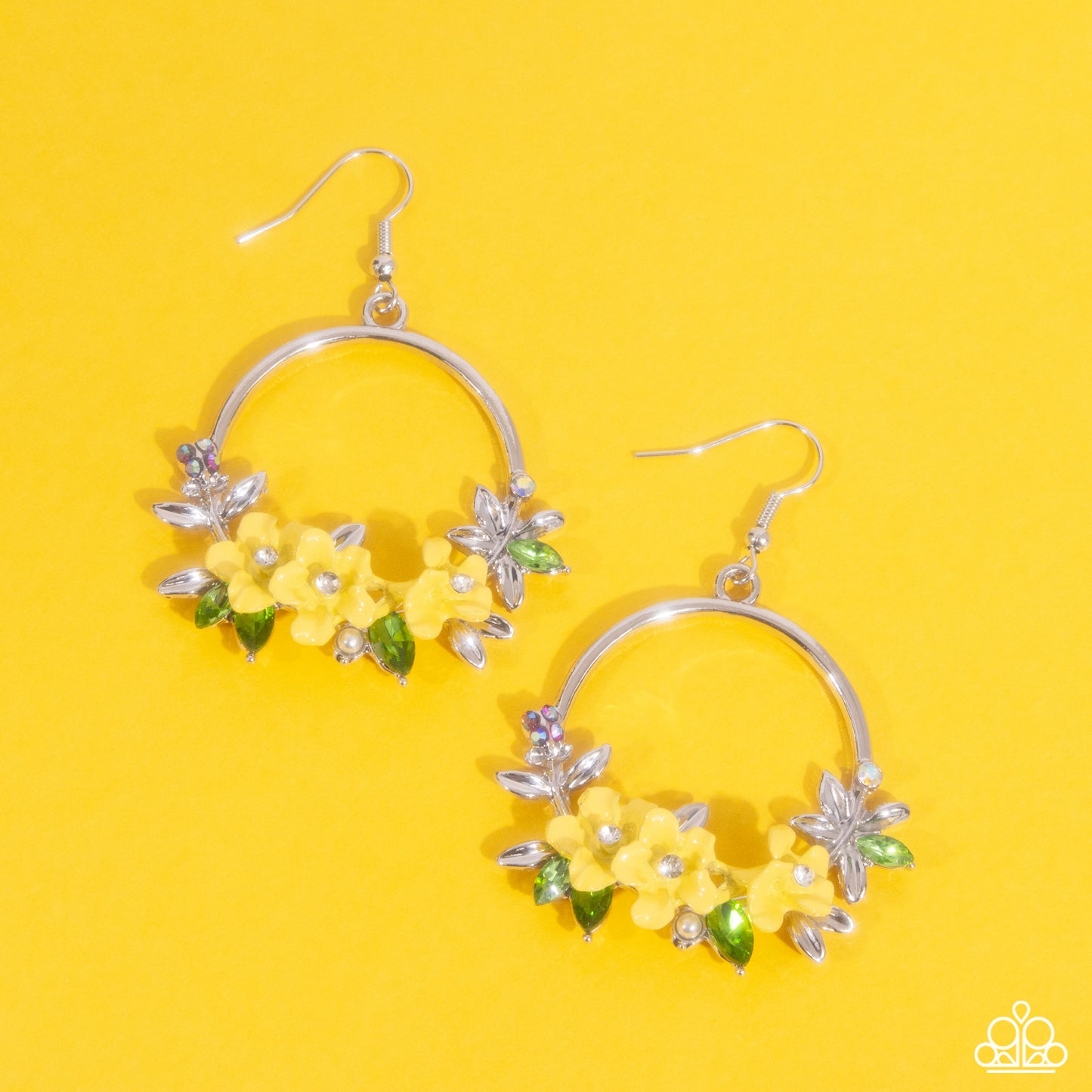 Paparazzi Accessories: Fairy Freestyle - Yellow Earrings
