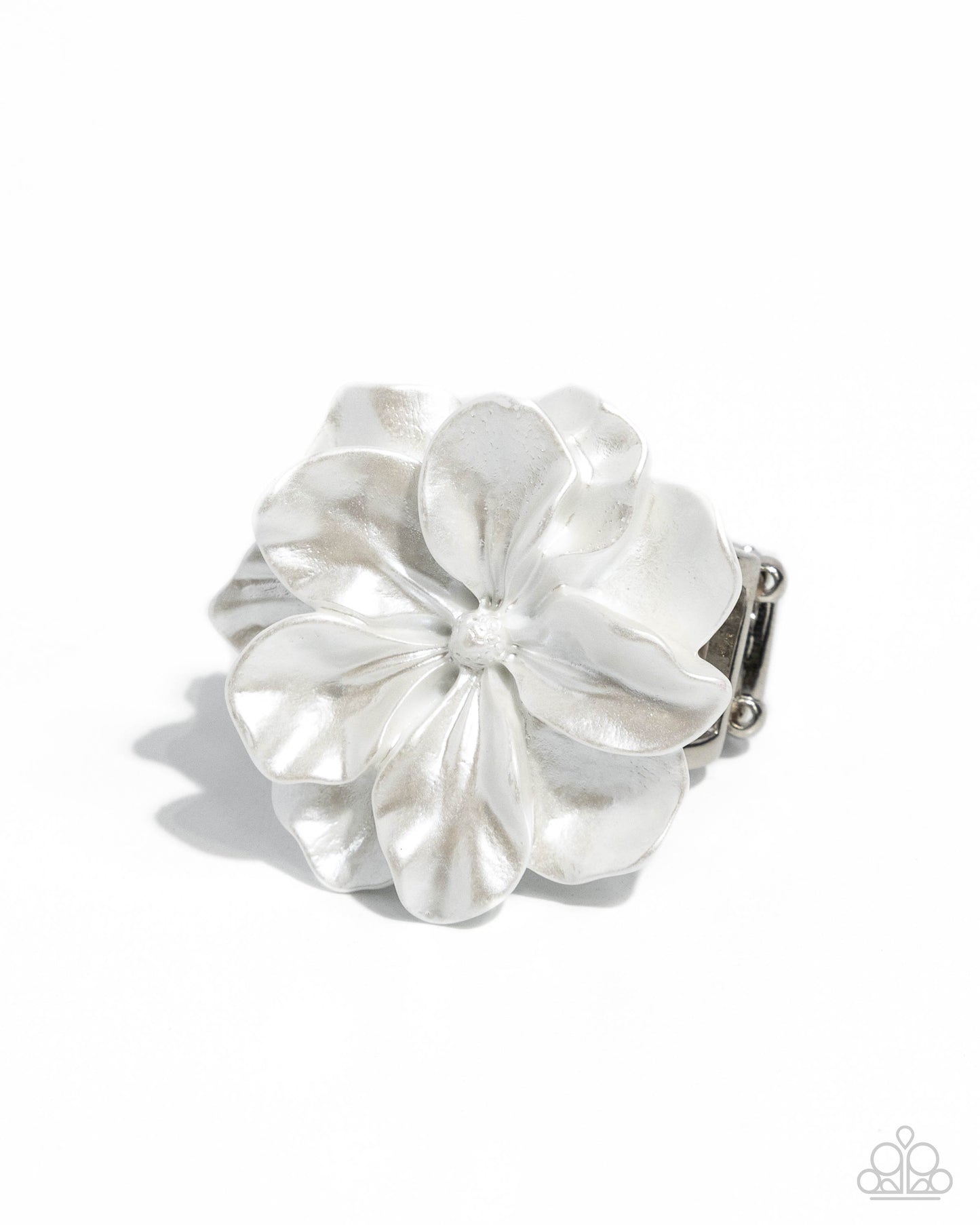 Paparazzi Accessories: Floral Flex - White Ring