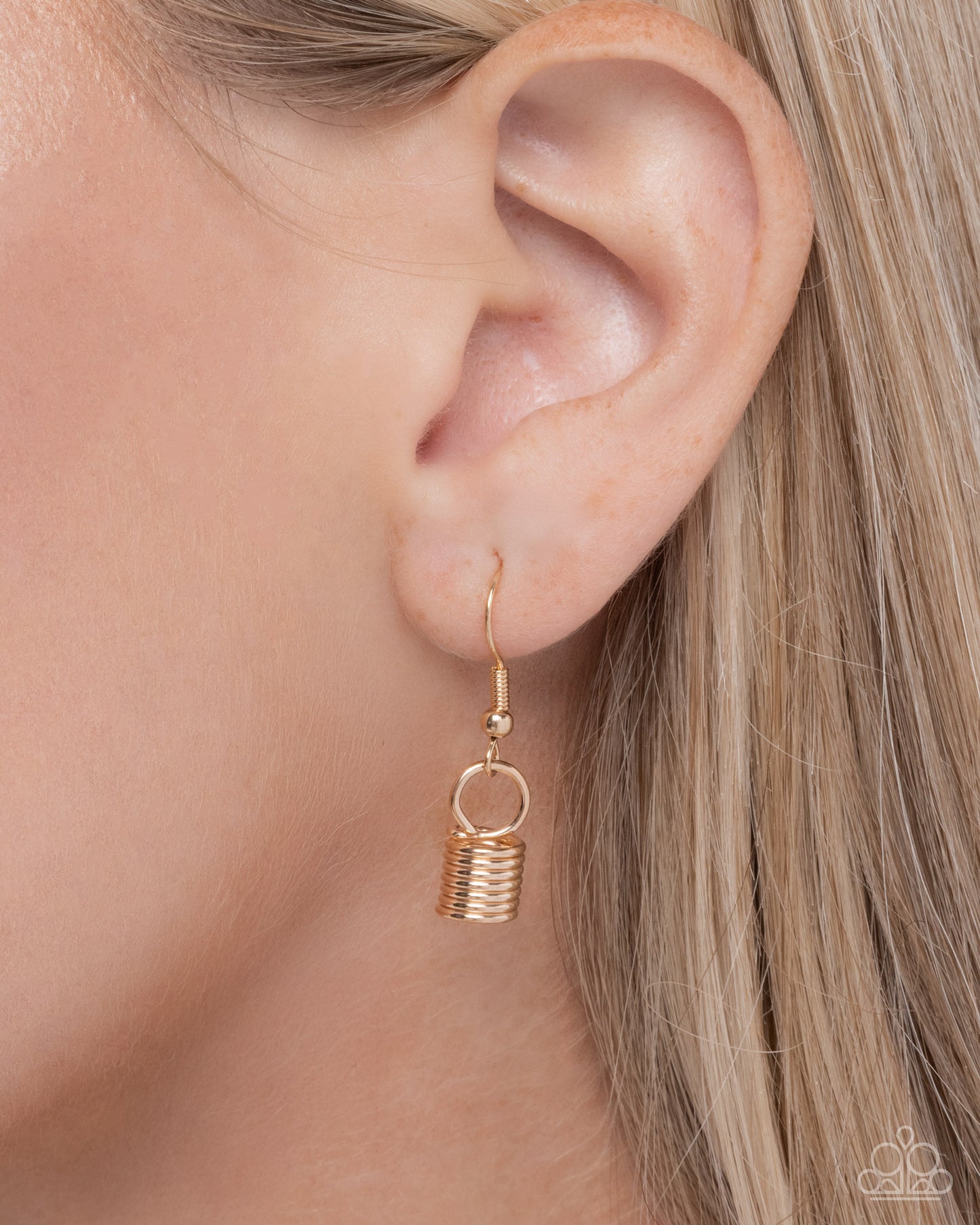 Paparazzi Accessories: Carefree Coils - Gold Necklace