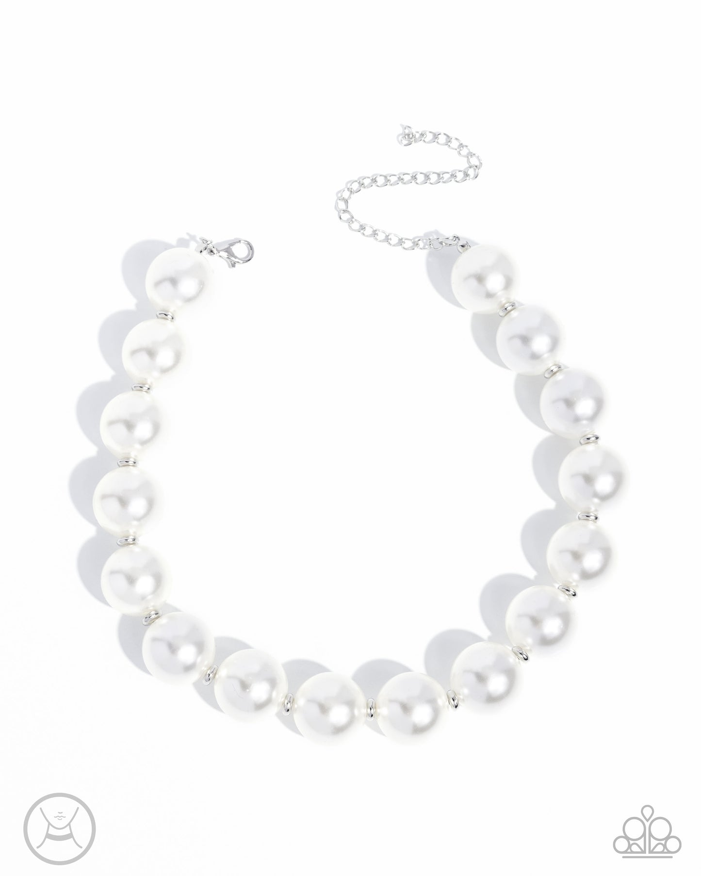Paparazzi Accessories: Pronounced Pearls - White Necklace