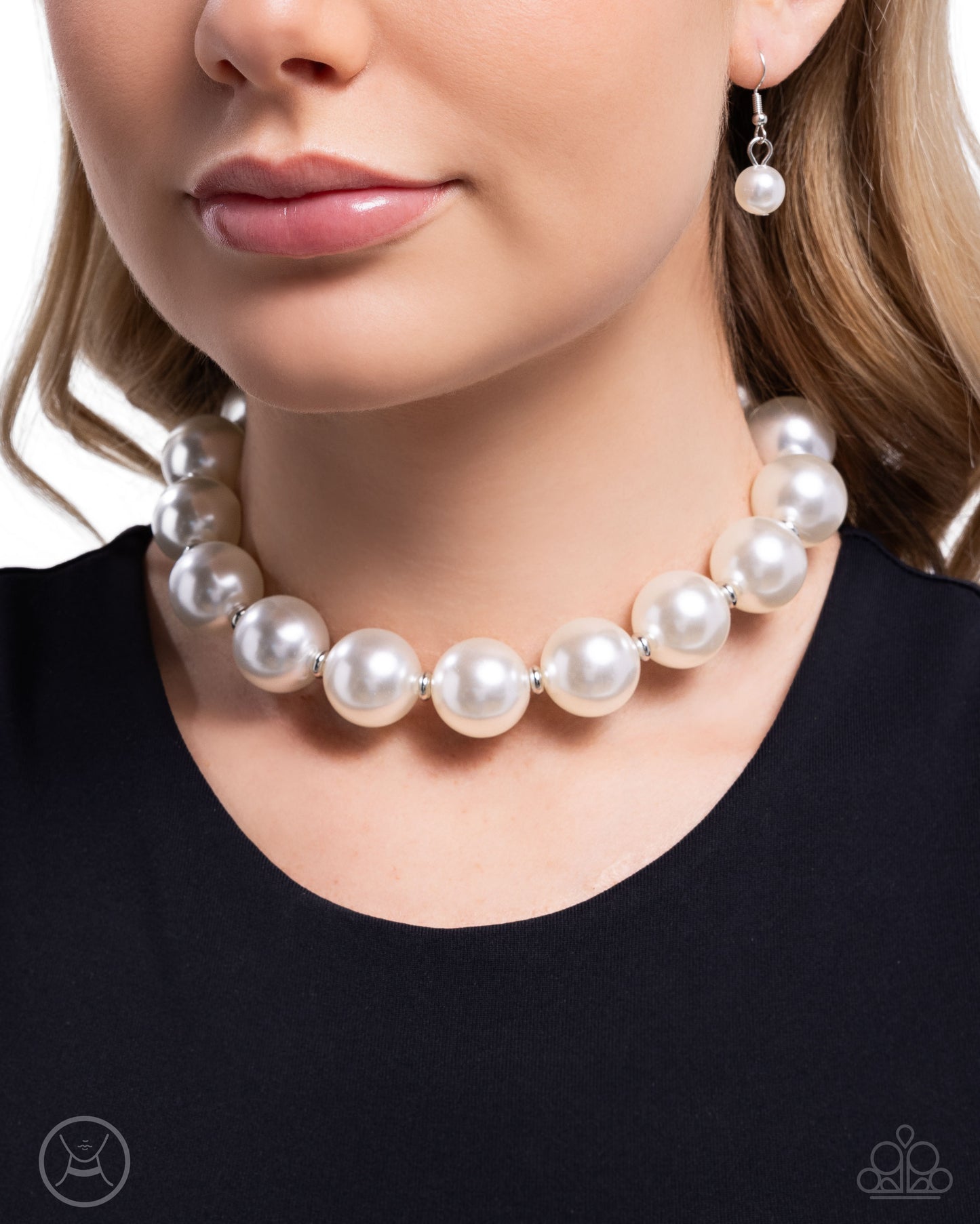 Paparazzi Accessories: Pronounced Pearls - White Necklace