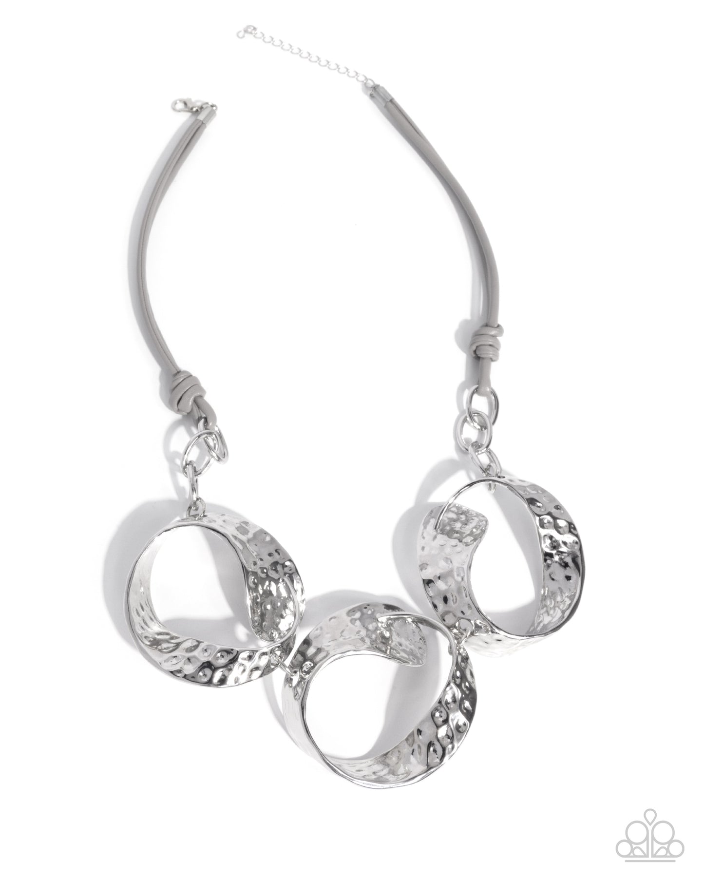 Paparazzi Accessories: Curly Cabaret - Silver Necklace