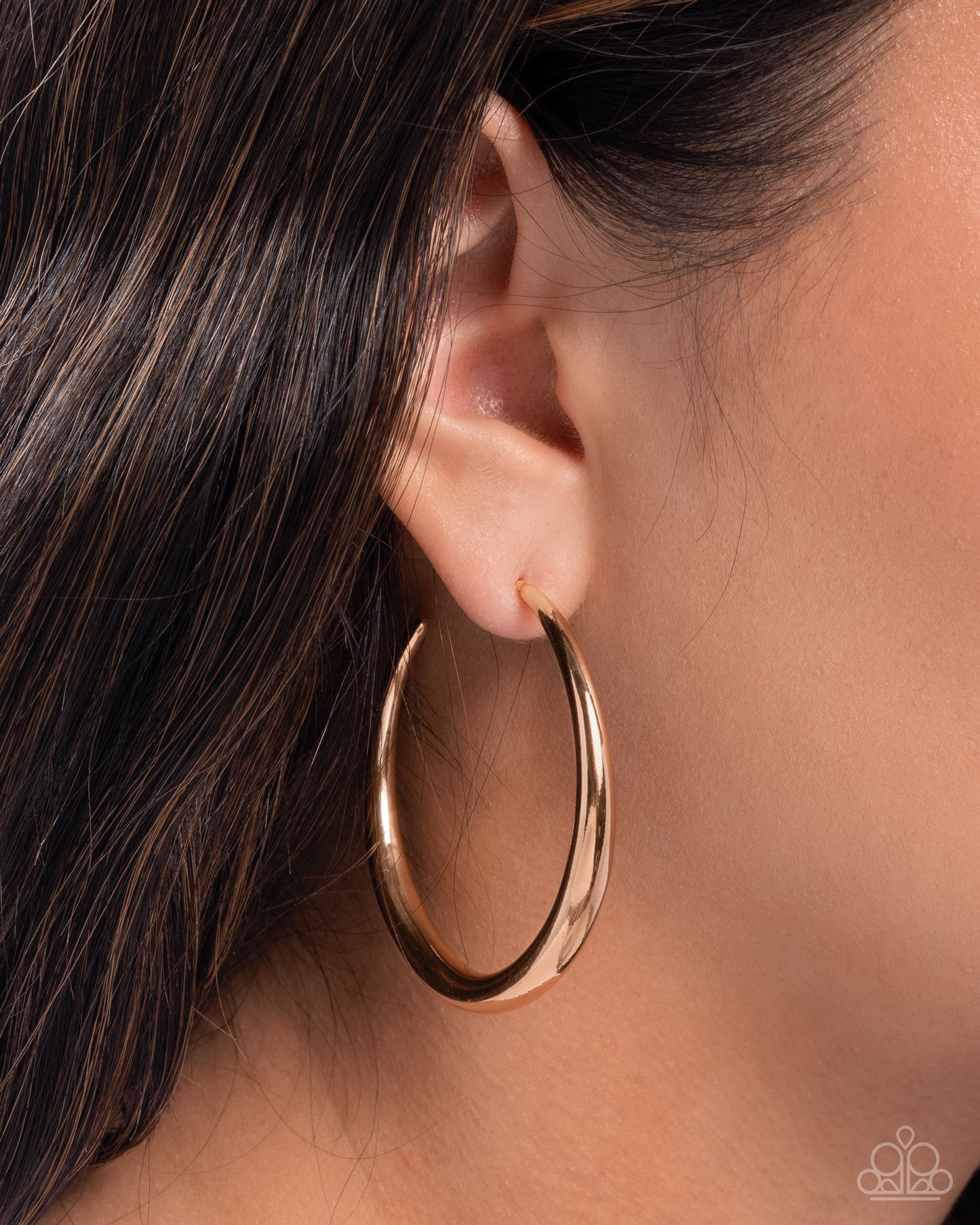 Paparazzi Accessories: Sleek Selvage - Gold Earrings