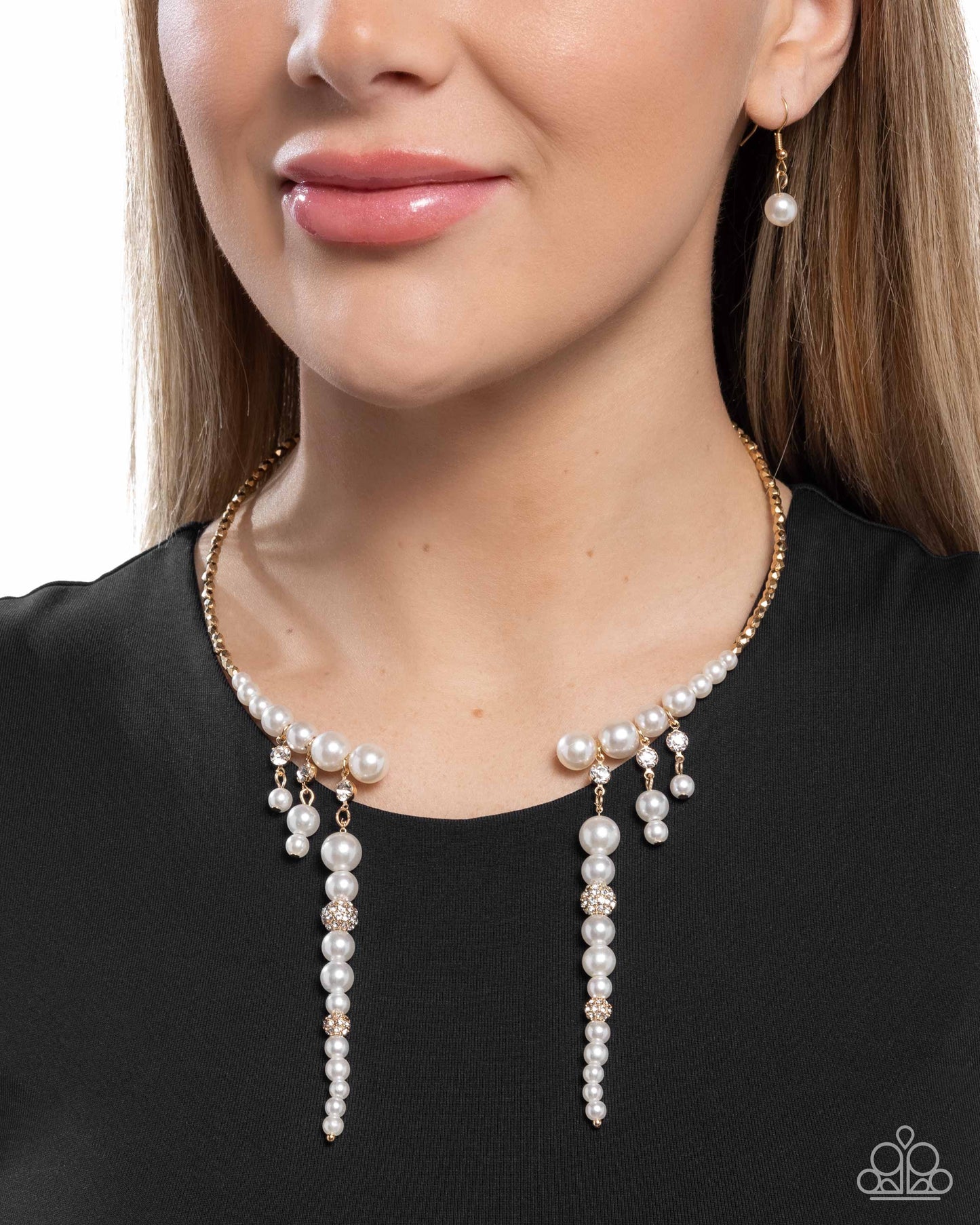 Paparazzi Accessories: Darling Decade - Gold Necklace