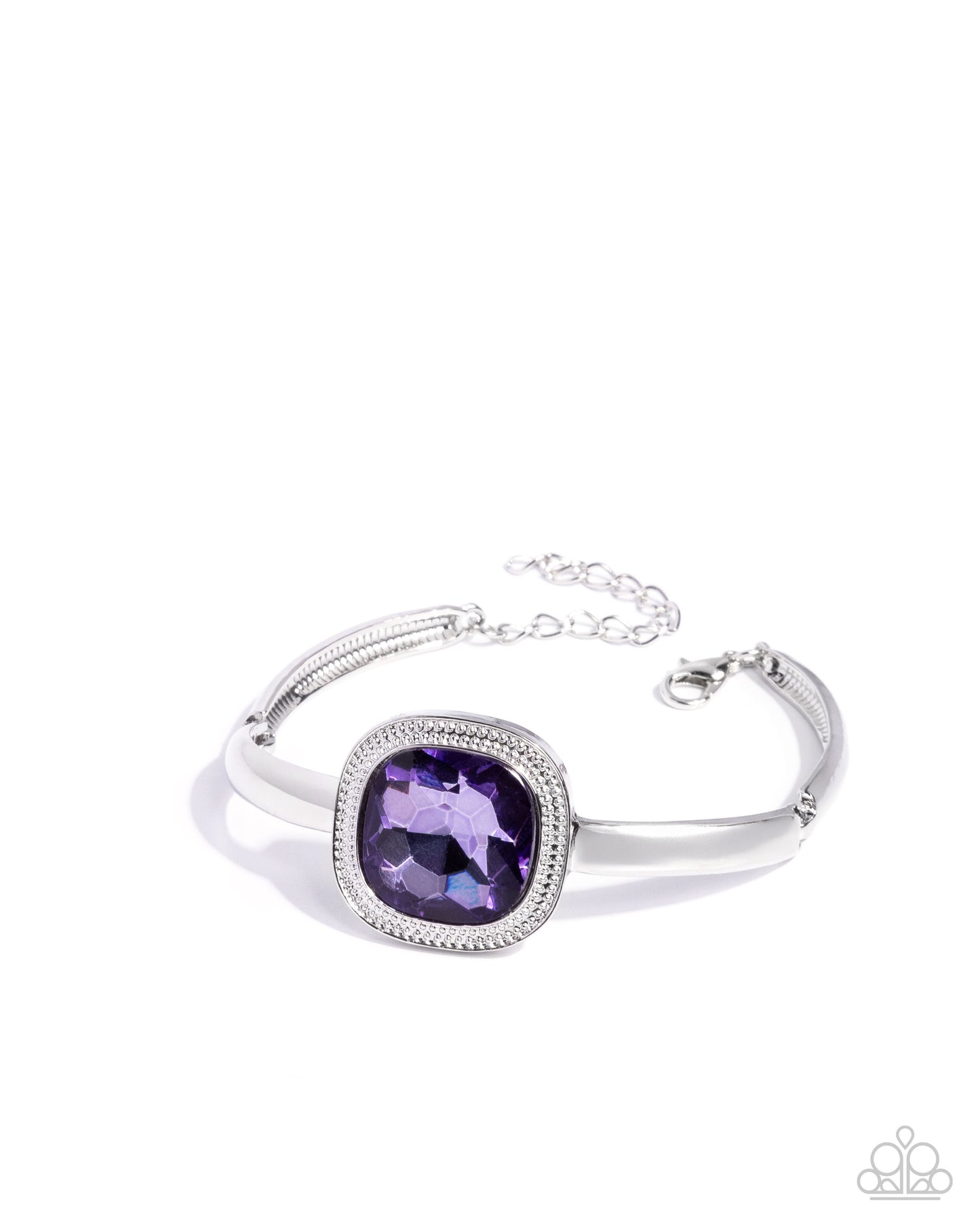 Paparazzi Accessories: Asscher Assumption - Purple Complete Look Set