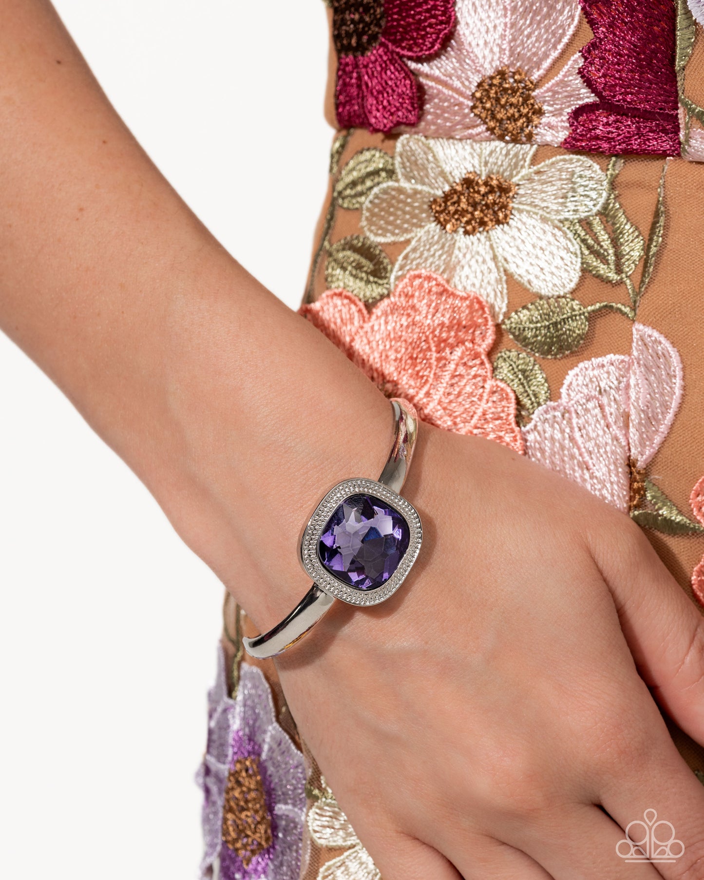 Paparazzi Accessories: Asscher Assumption - Purple Complete Look Set