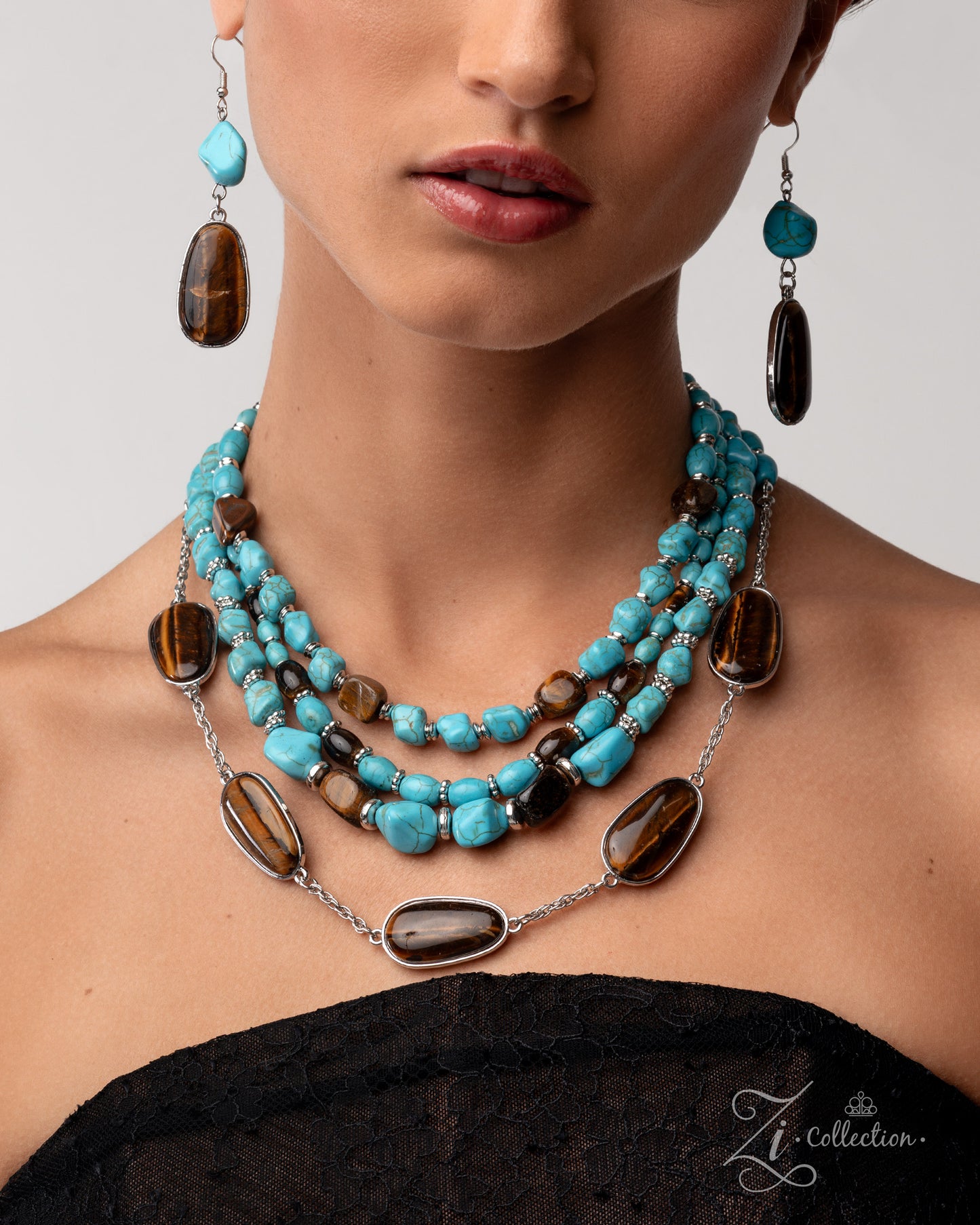 Paparazzi Accessories: Elemental Zi Collection Necklace Set