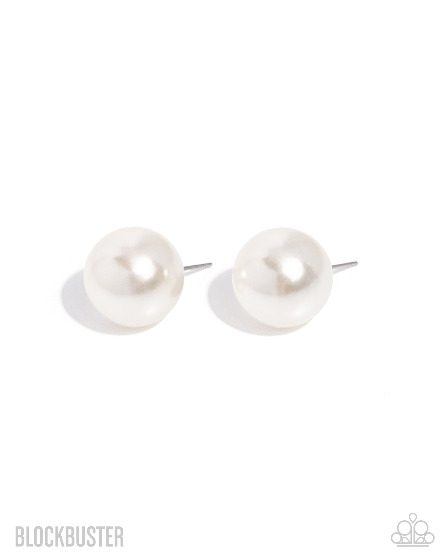 Paparazzi Accessories: Preppy Princess - White Pearl Earrings