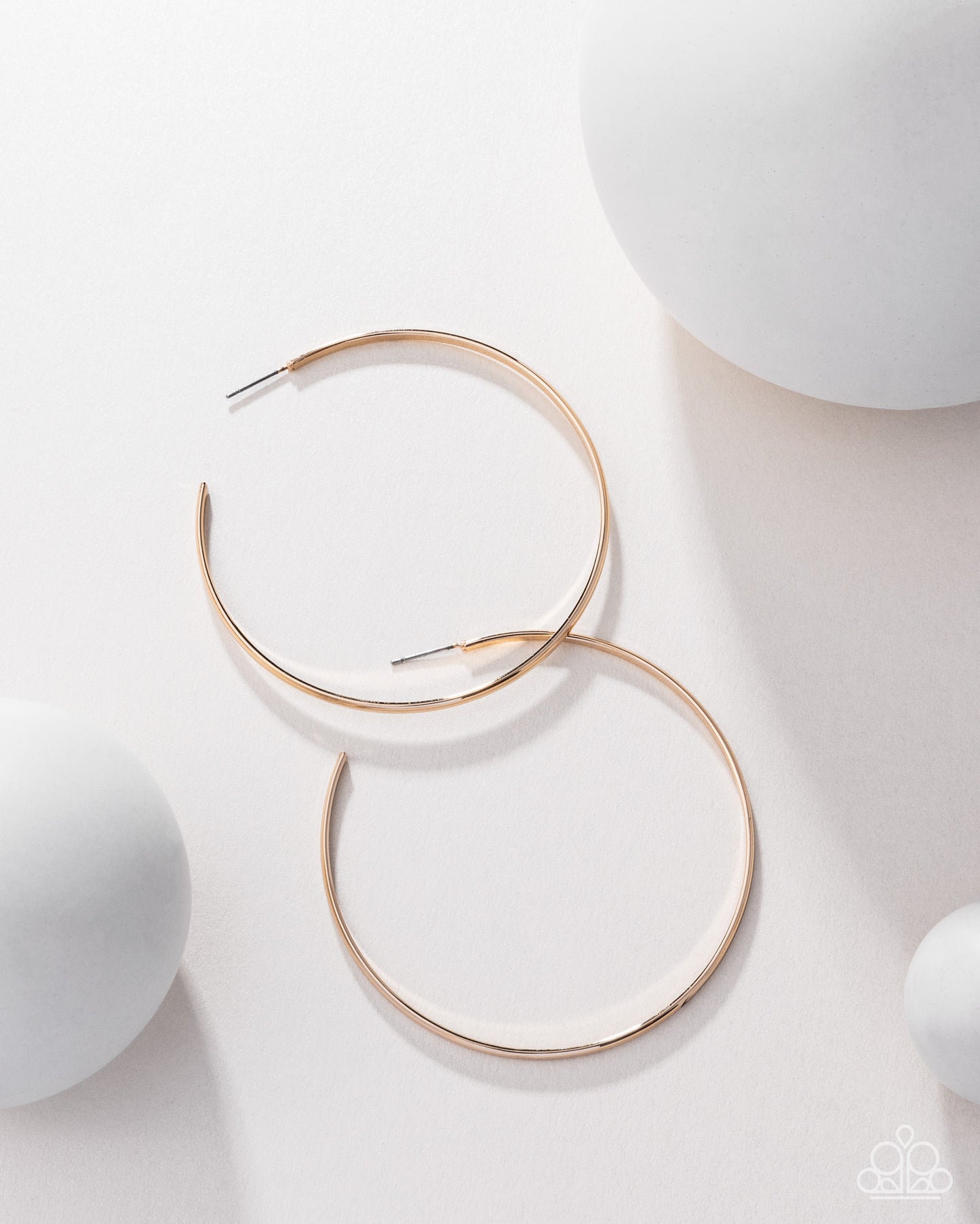 Paparazzi Accessories: Basic Bombshell - Gold Earrings