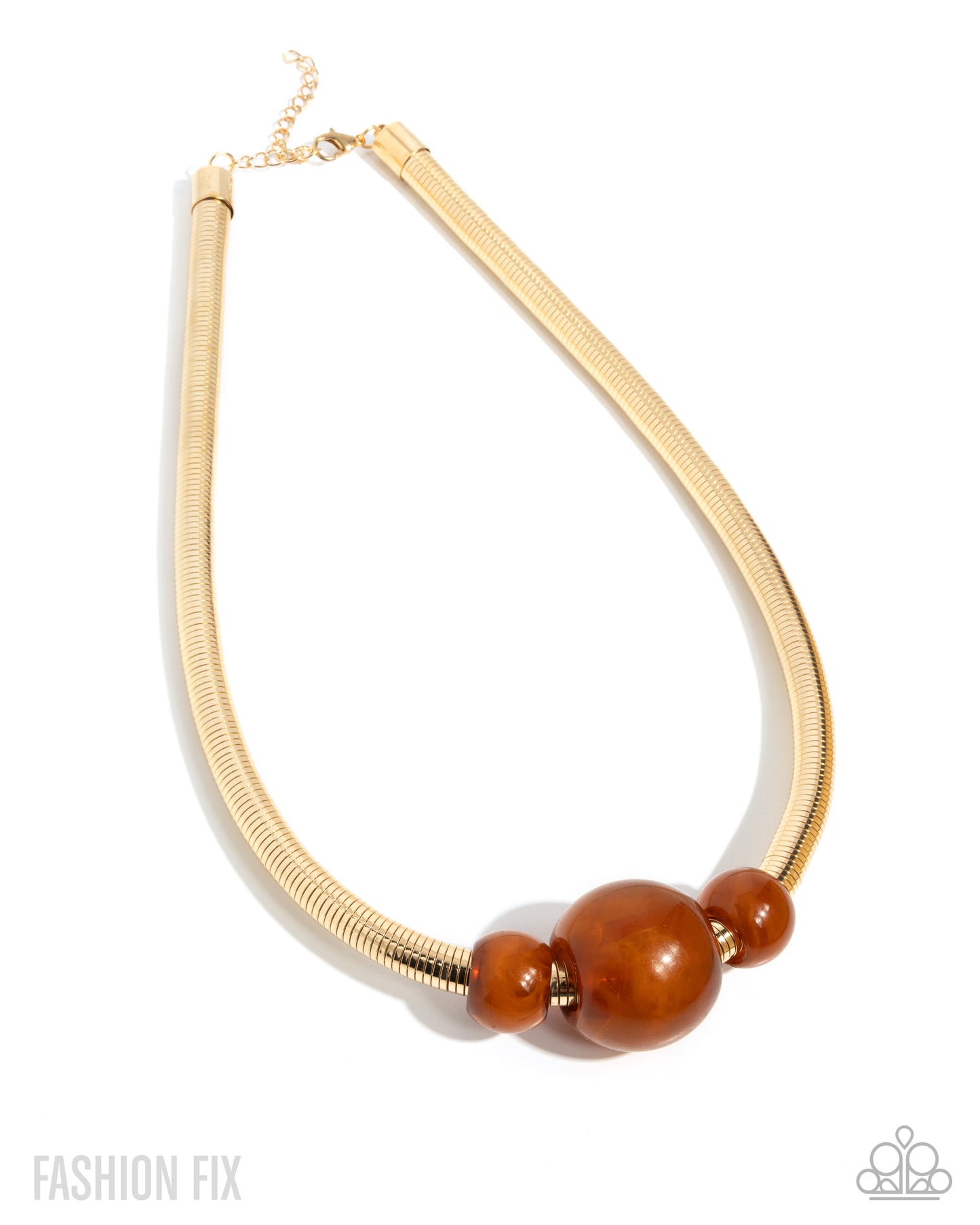 Paparazzi Accessories: Sleek Shift - Gold Necklace