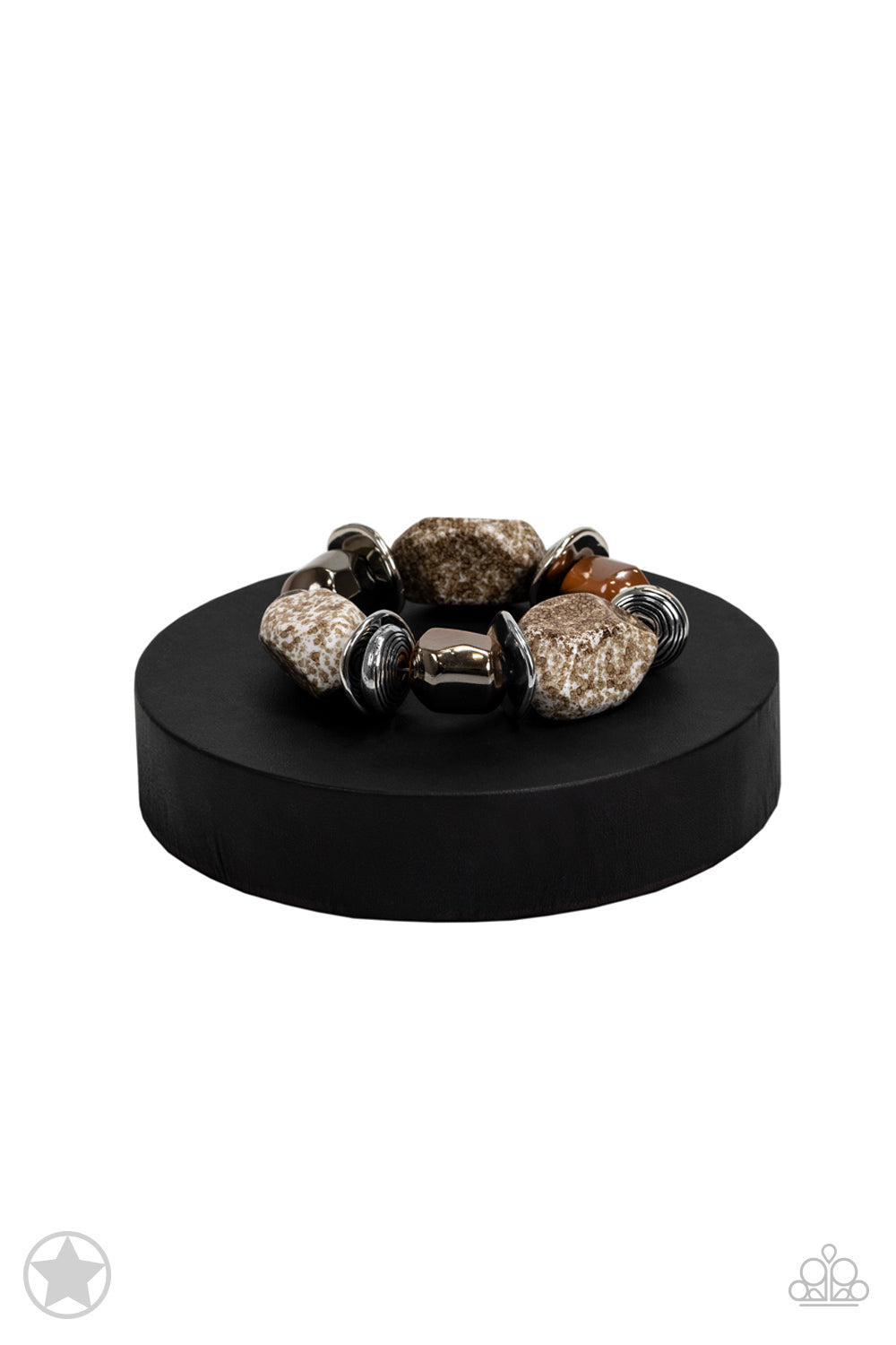 Paparazzi Accessories: Glaze of Glory - Peach Bracelet