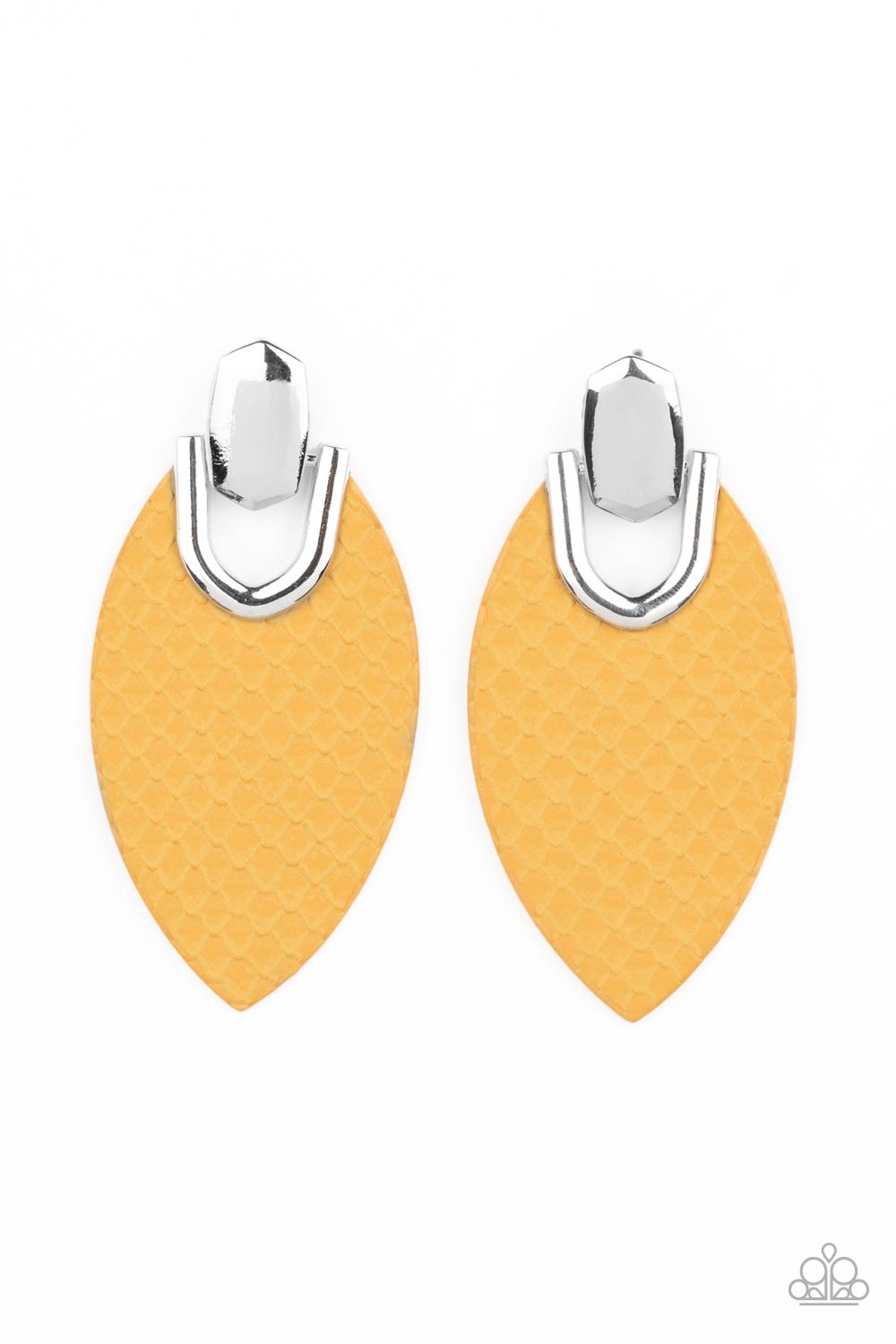 Paparazzi Accessories: Wildly Workable - Yellow Earrings