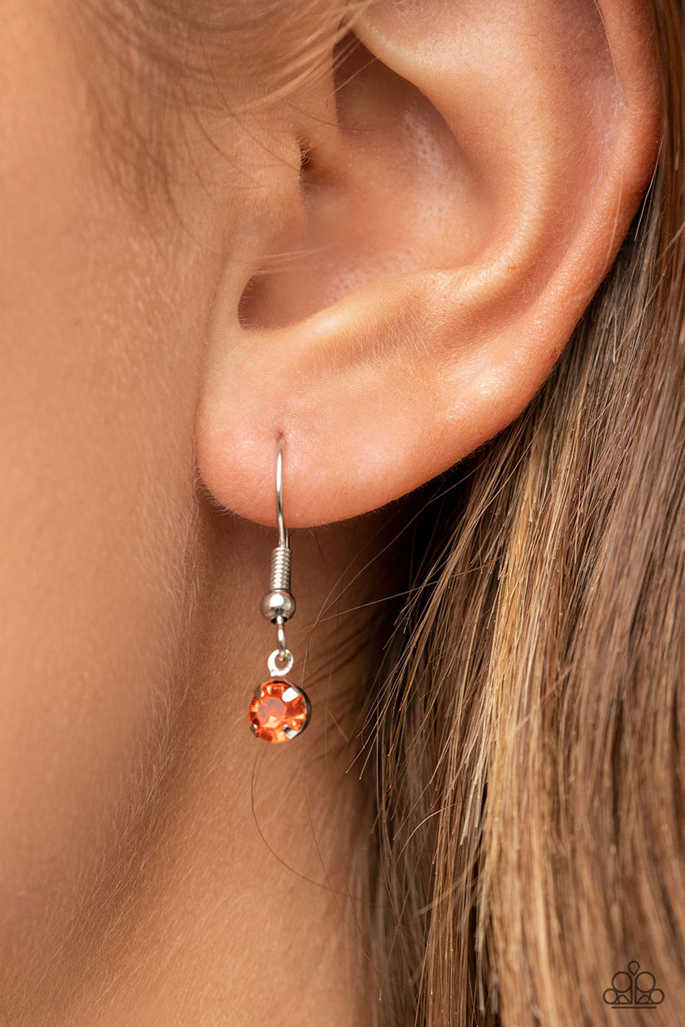 Paparazzi Accessories: TEAR-rifically Twinkling - Orange Necklace
