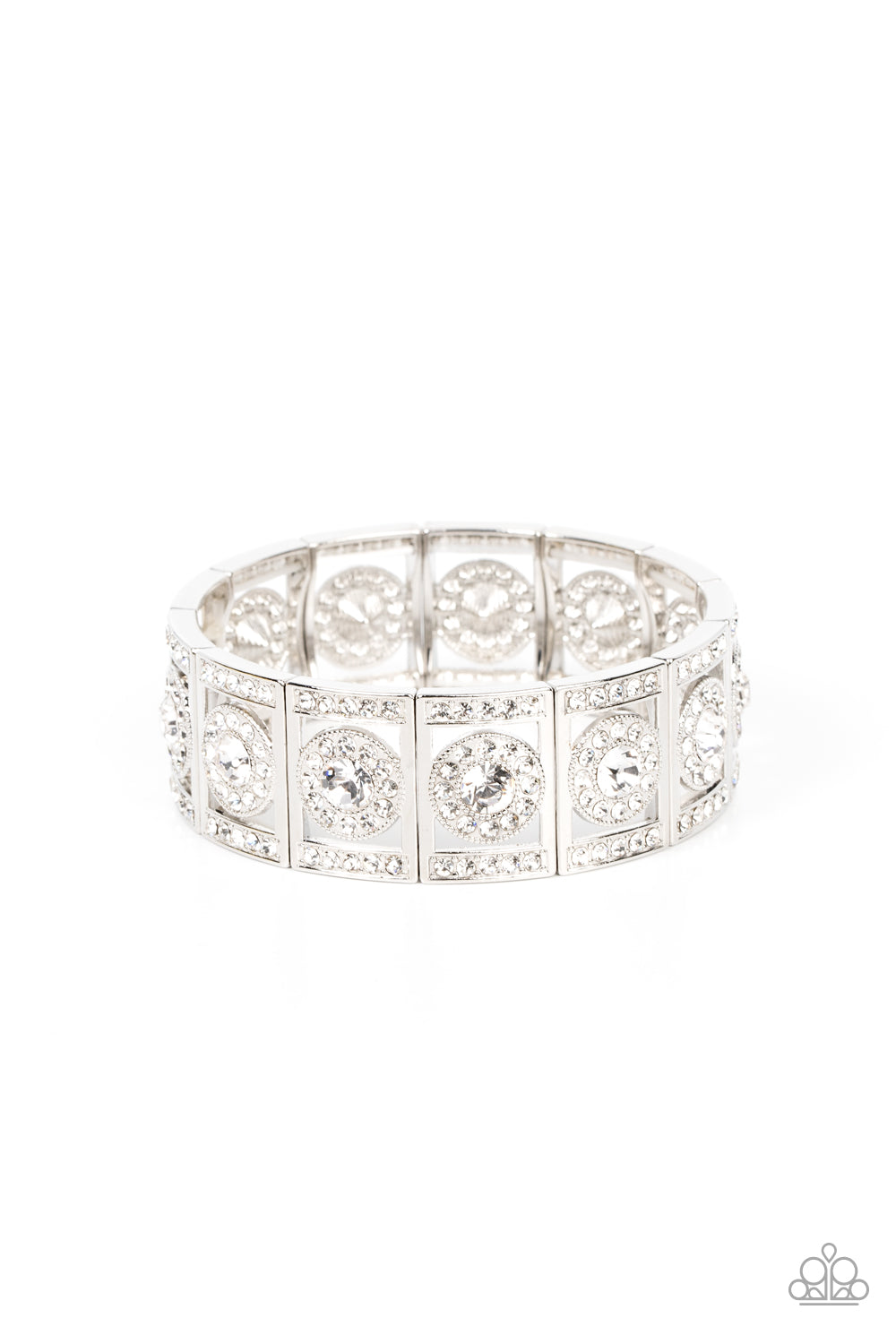 Paparazzi Accessories: Ultra Upscale - White Bracelet