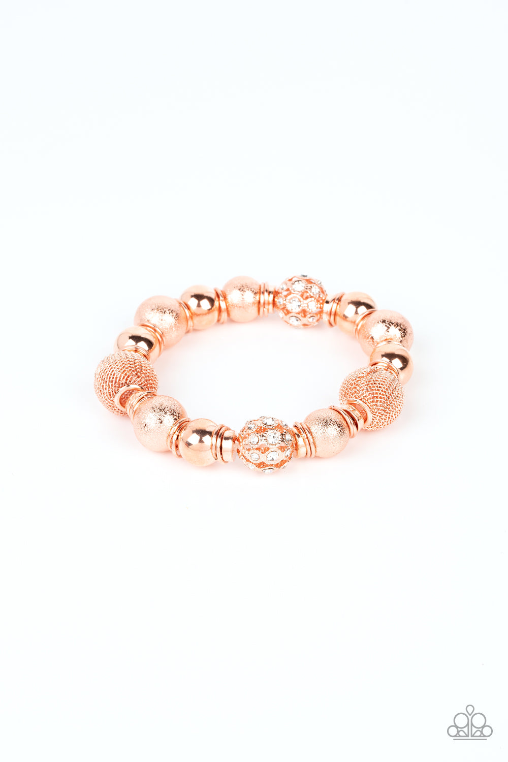 Paparazzi Accessories: We Totally Mesh - Copper Bracelet