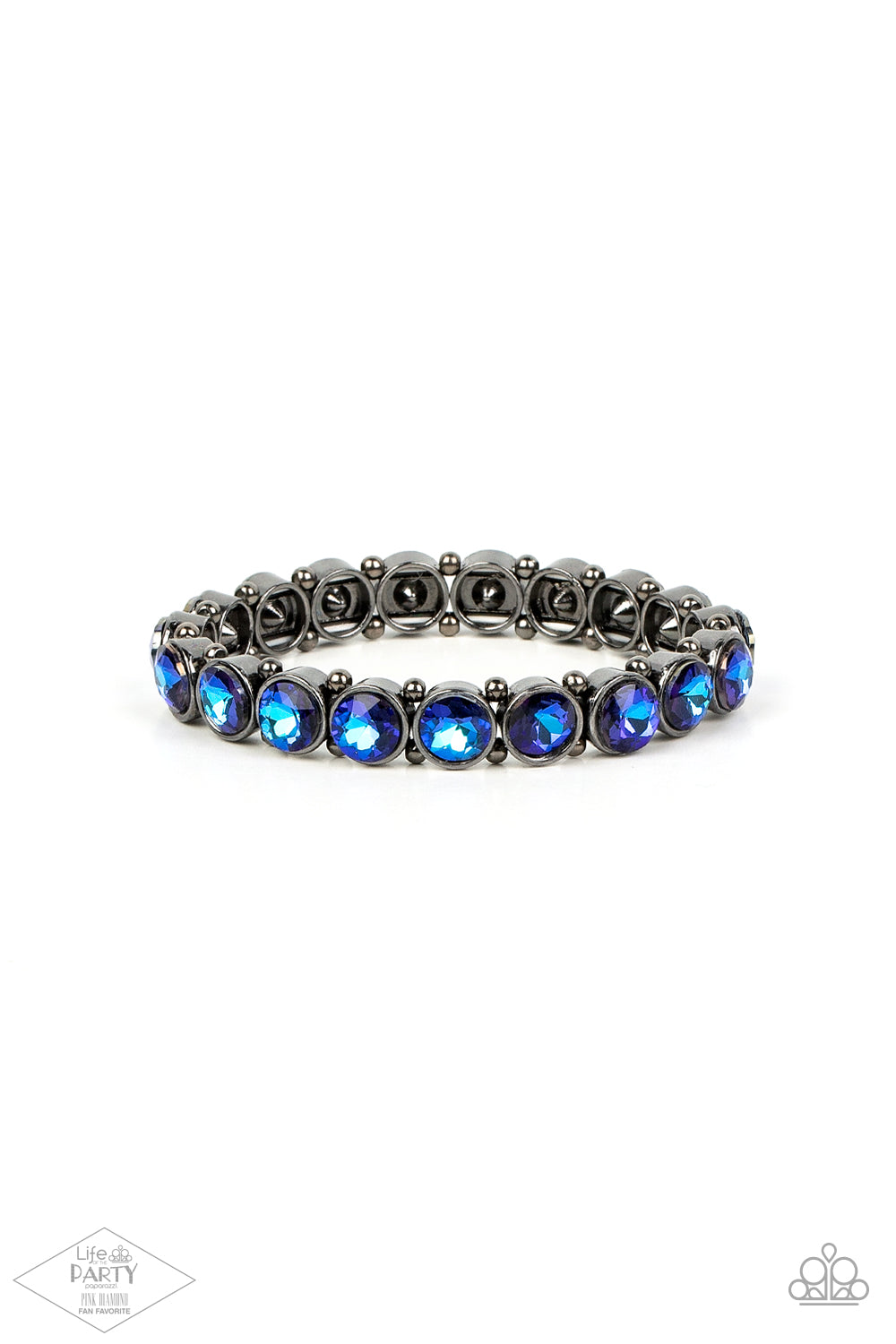 Paparazzi Accessories: Sugar-Coated Sparkle - Multi Iridescent Bracelet