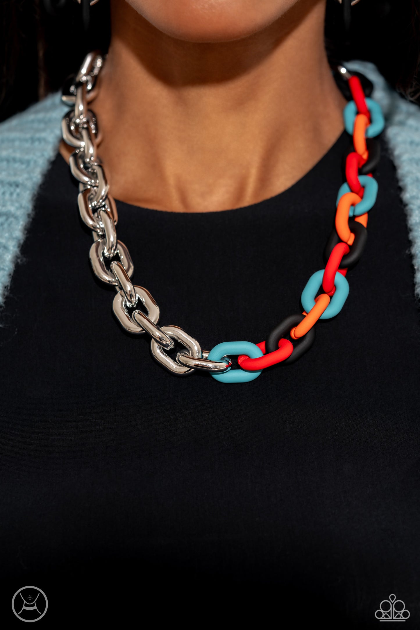 Paparazzi Accessories: Contrasting Couture - Black Necklace