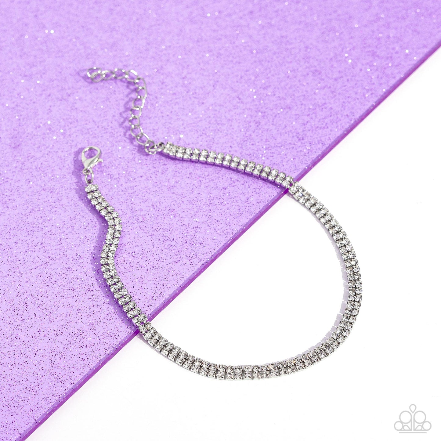 Paparazzi Accessories: Adorable Anklet - White Anklet