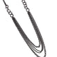 Paparazzi Accessories: Mechanical Mayhem - Black Necklace