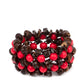 Paparazzi Accessories: Tahiti Tourist - Red Bracelet