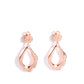 Paparazzi Accessories: Metallic Mezzanine - Copper Earrings