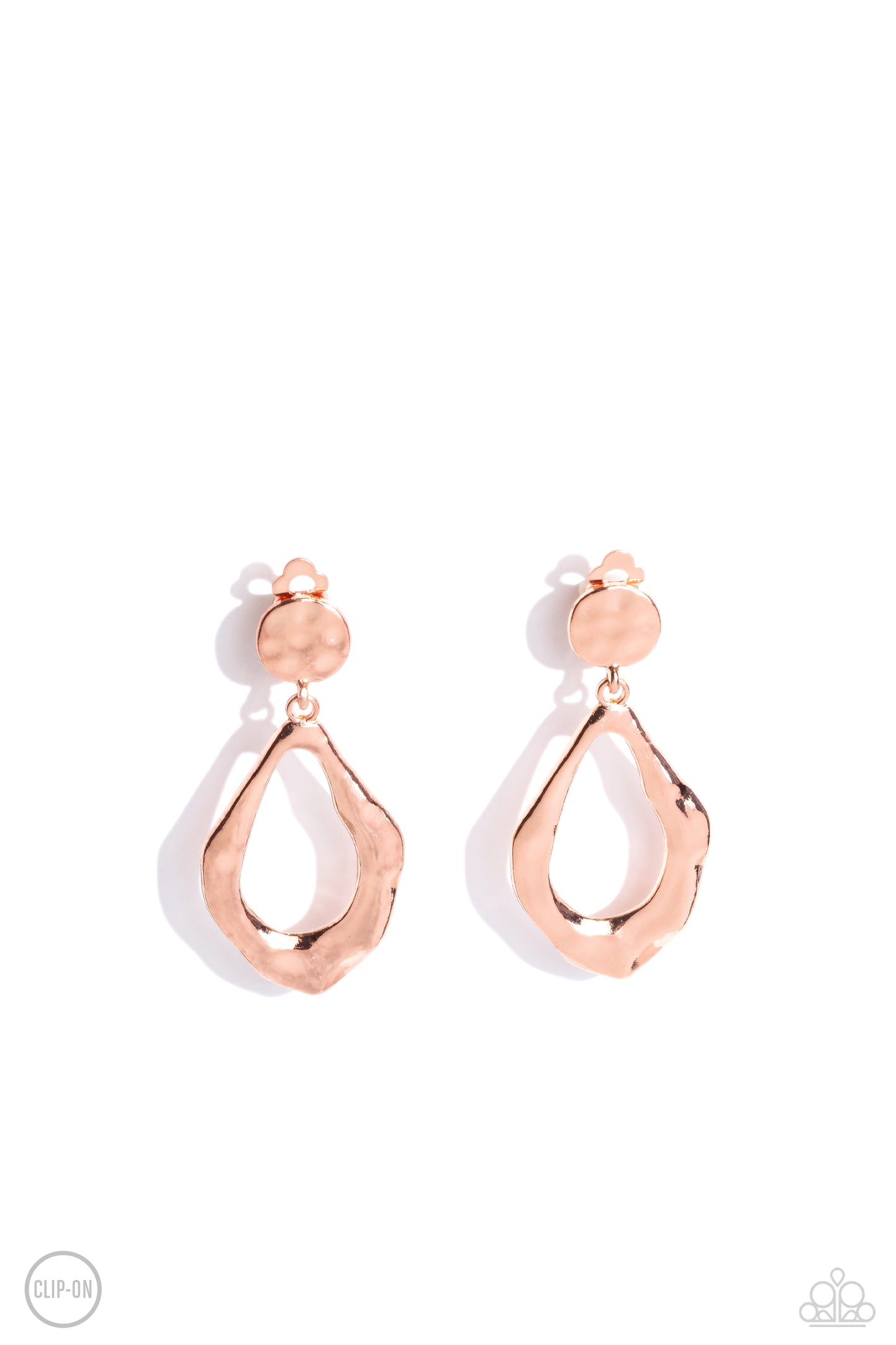 Paparazzi Accessories: Metallic Mezzanine - Copper Earrings