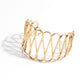 Paparazzi Accessories: Wickedly Wired - Gold Bracelet