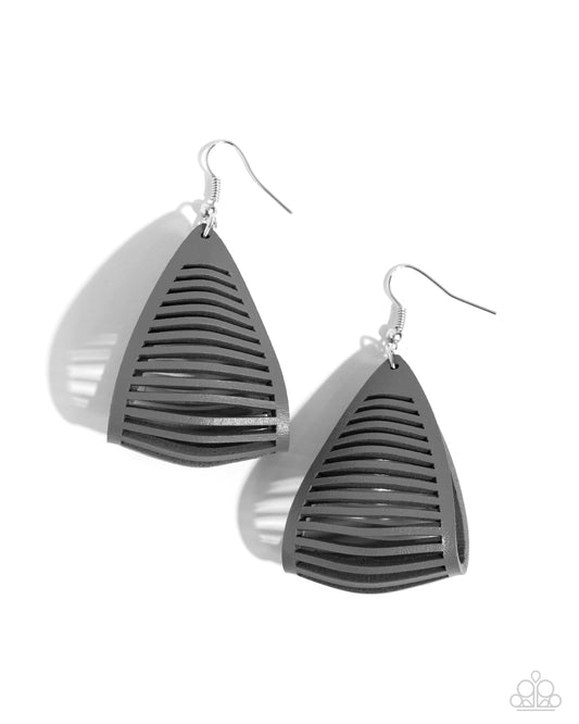 Paparazzi Accessories: In and OUTBACK - Silver Earrings