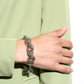 Paparazzi Accessories: Audible Shimmer - Silver Bracelet