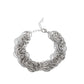 Paparazzi Accessories: Audible Shimmer - Silver Bracelet