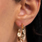 Paparazzi Accessories: HOOP it Up - Gold Earrings