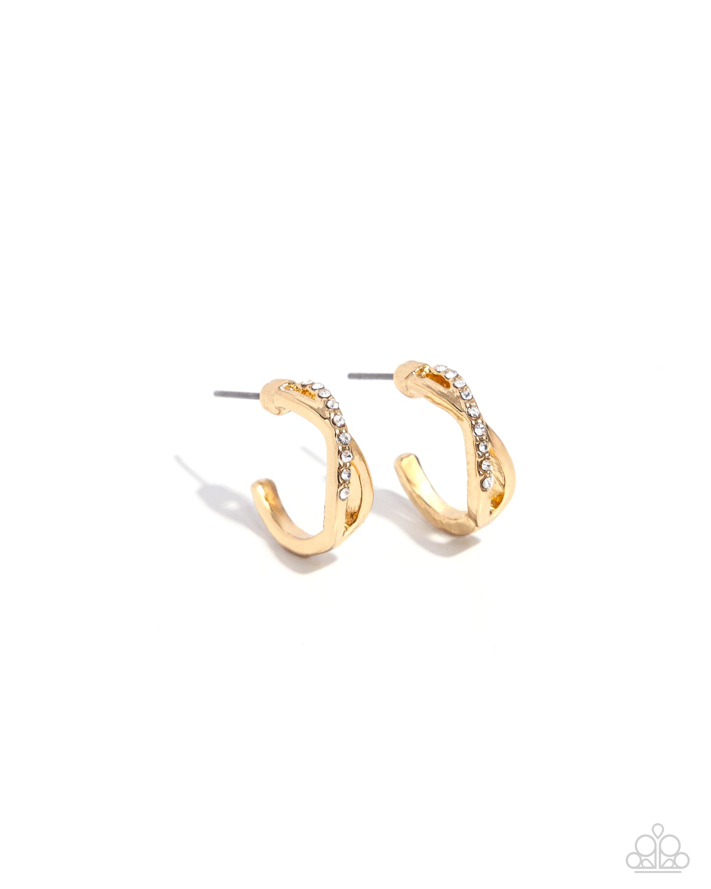 Paparazzi Accessories: Horoscopic Helixes - Gold Earrings