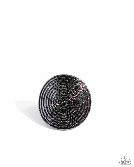 Paparazzi Accessories: Dizzying Delight - Black Ring