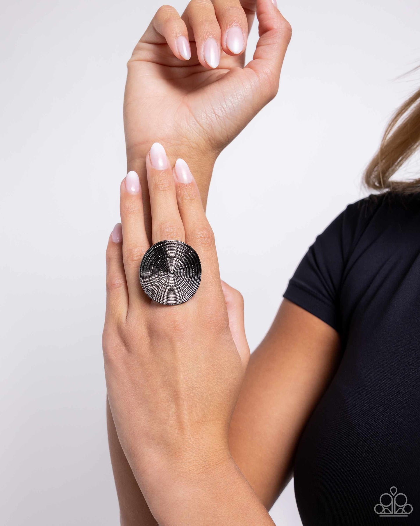 Paparazzi Accessories: Dizzying Delight - Black Ring