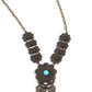 Paparazzi Accessories: A La ROGUE - Brass Necklace