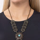 Paparazzi Accessories: A La ROGUE - Brass Necklace