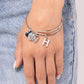 Paparazzi Accessories: Making It INITIAL - Silver - H Bracelet