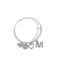 Paparazzi Accessories: Making It INITIAL - Silver - M Bracelet