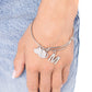 Paparazzi Accessories: Making It INITIAL - Silver - M Bracelet