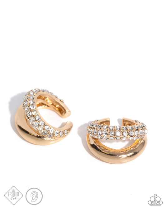 Paparazzi Accessories: Sizzling Spotlight - Gold Earrings