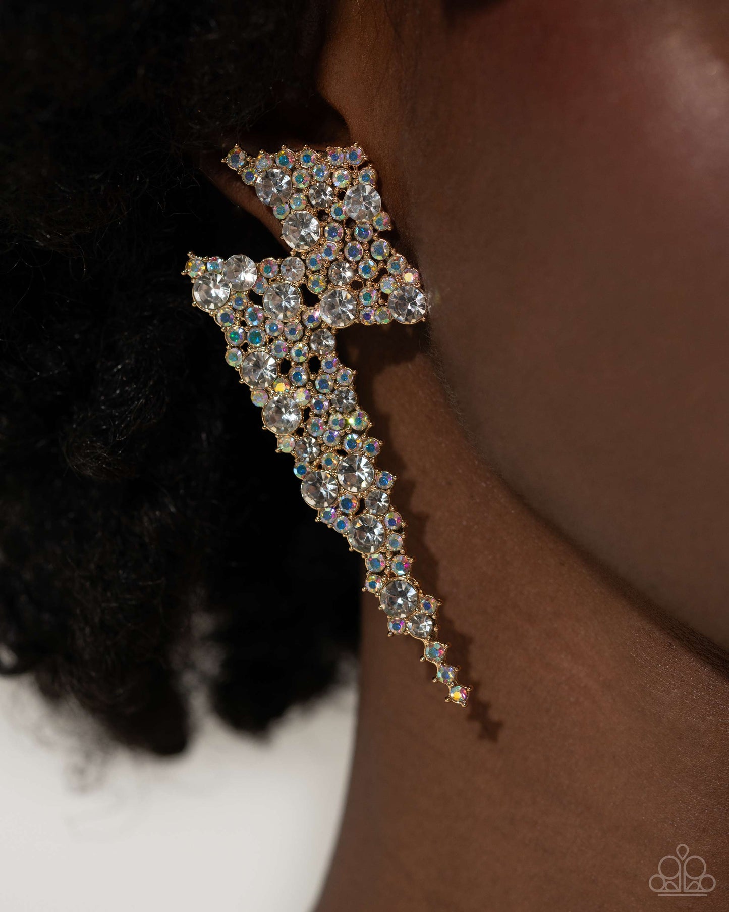 Paparazzi Accessories: Electric Effulgence - Gold Earrings