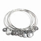 Paparazzi Accessories: My Interest is Piqued - Silver Bracelet