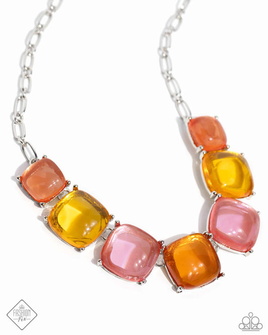 Paparazzi Accessories: Reflective Range - Pink Necklace