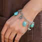 Paparazzi Accessories: Badlands Beau - Blue Bracelet