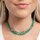 Paparazzi Accessories: LAYER of the Year - Green Necklace