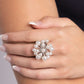 Paparazzi Accessories: Bubbly Beau - White Ring